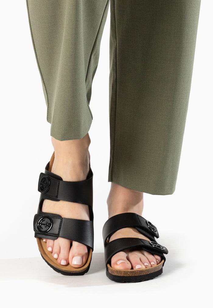 bayton Sandales 2 Brides Anatol Noir Bayton femme