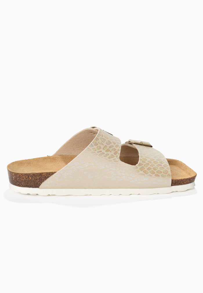 Bayton Sandales 2 Brides Atlas Beige Bayton Femme