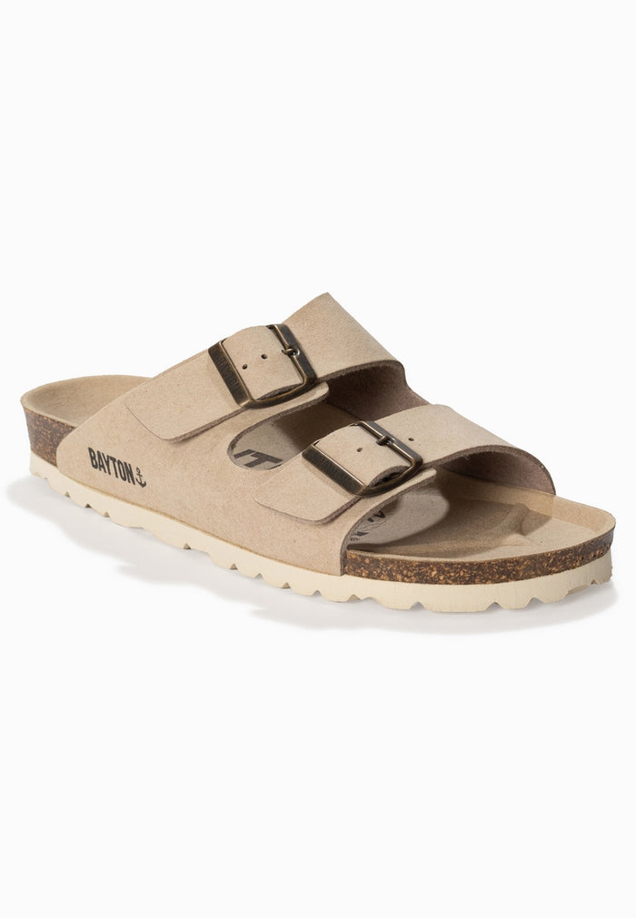 Bayton Sandales 2 Brides Atlas Beige Bayton Femme