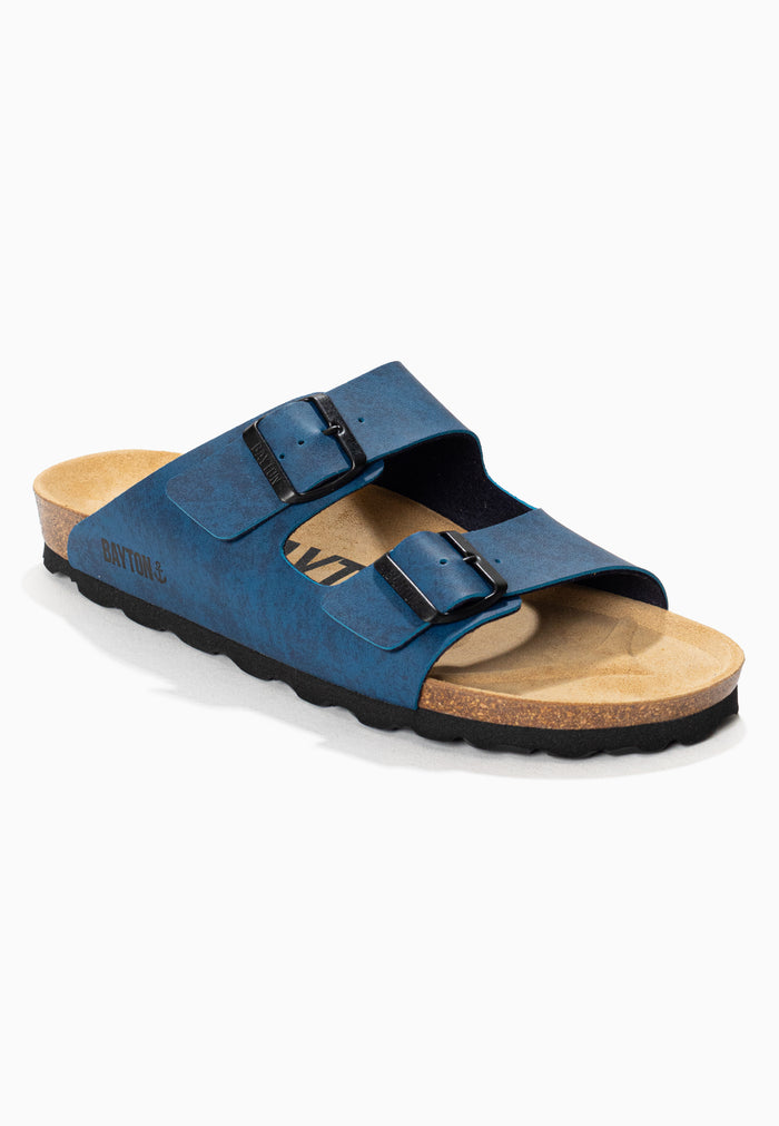 Bayton Sandales 2 Brides Atlas Bleu Bayton Homme