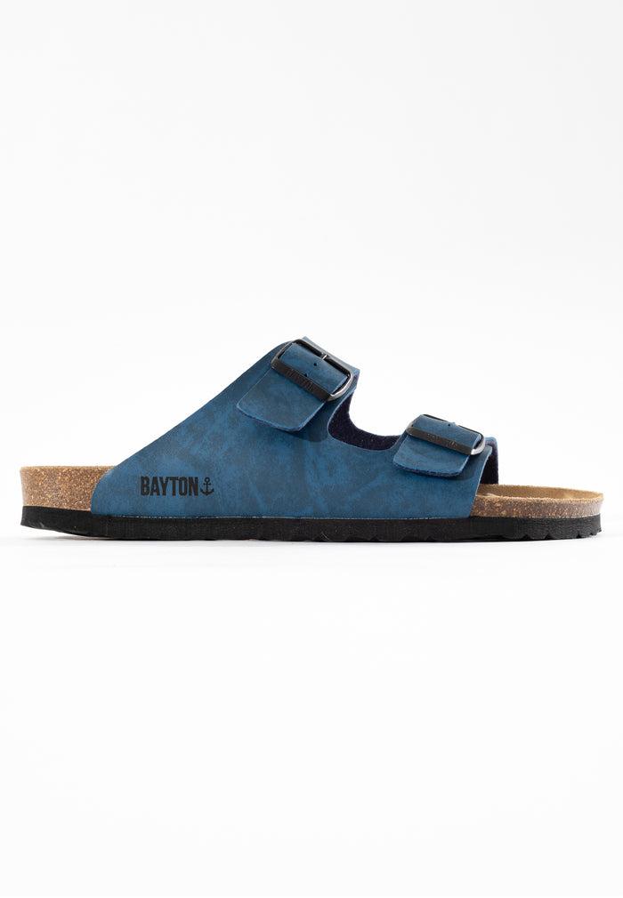 Bayton Sandales 2 Brides Atlas Bleu Bayton Homme