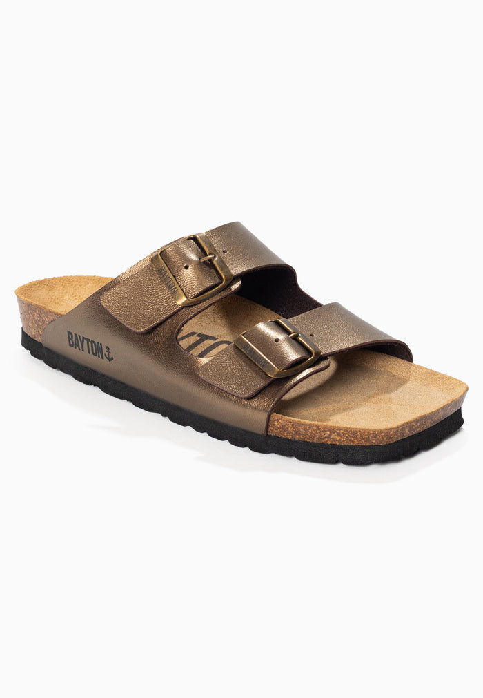 Bayton Sandales 2 Brides Atlas Bronze Bayton Femme