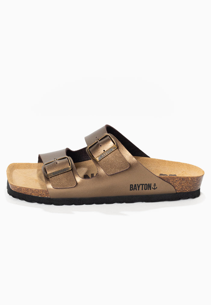 Bayton Sandales 2 Brides Atlas Bronze Bayton Femme