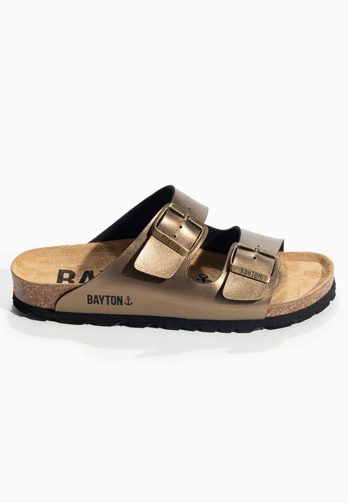 Bayton Sandales 2 Brides Atlas Bronze Bayton Femme