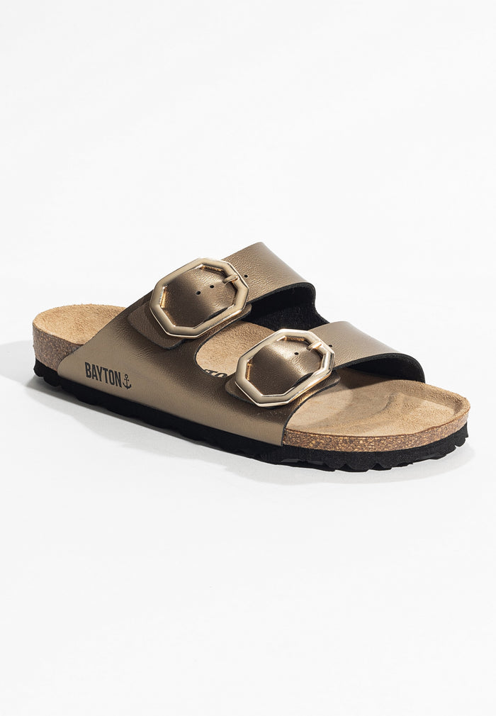 Bayton Sandales 2 Brides Atlas Bronze Bayton Femme