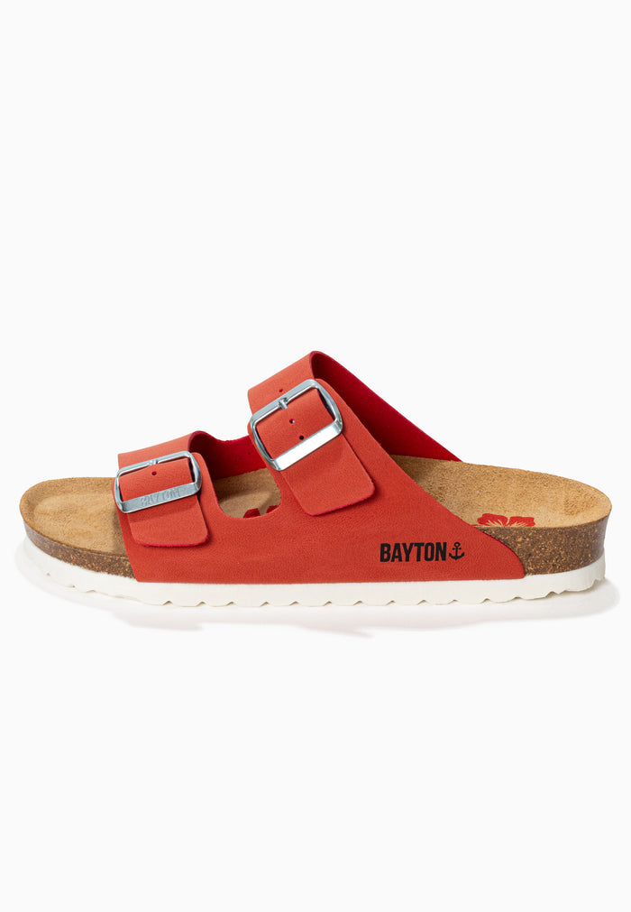 Bayton Sandales 2 Brides Atlas Corail Bayton Femme