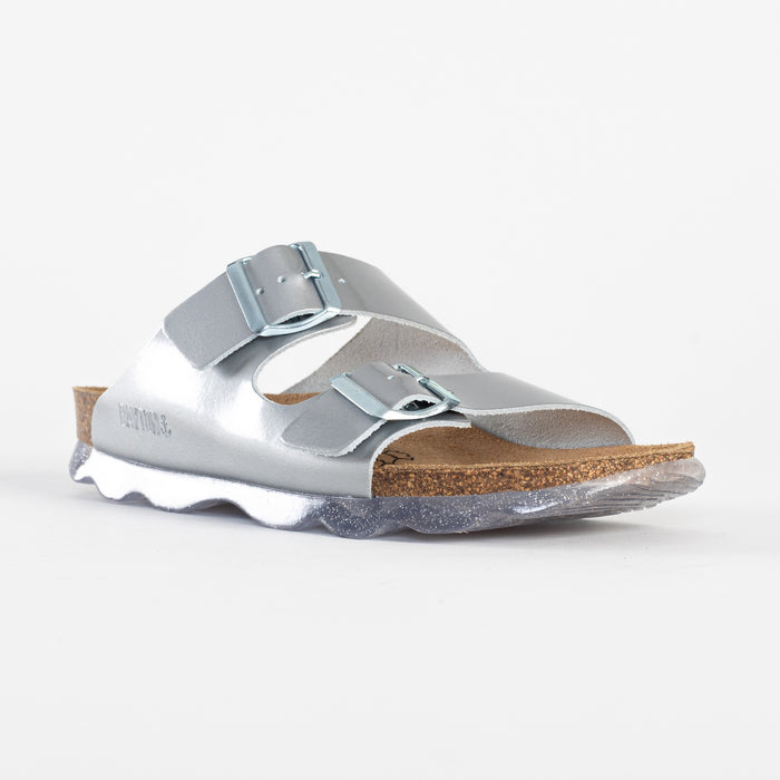 bayton Sandales 2 Brides Atlas Gris Bayton femme