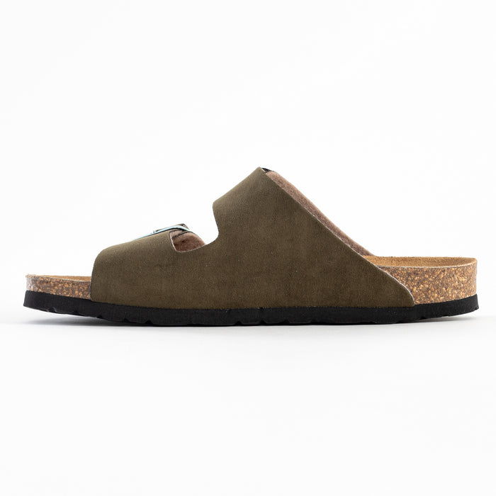 Bayton Sandales 2 Brides Atlas Kaki Bayton Femme