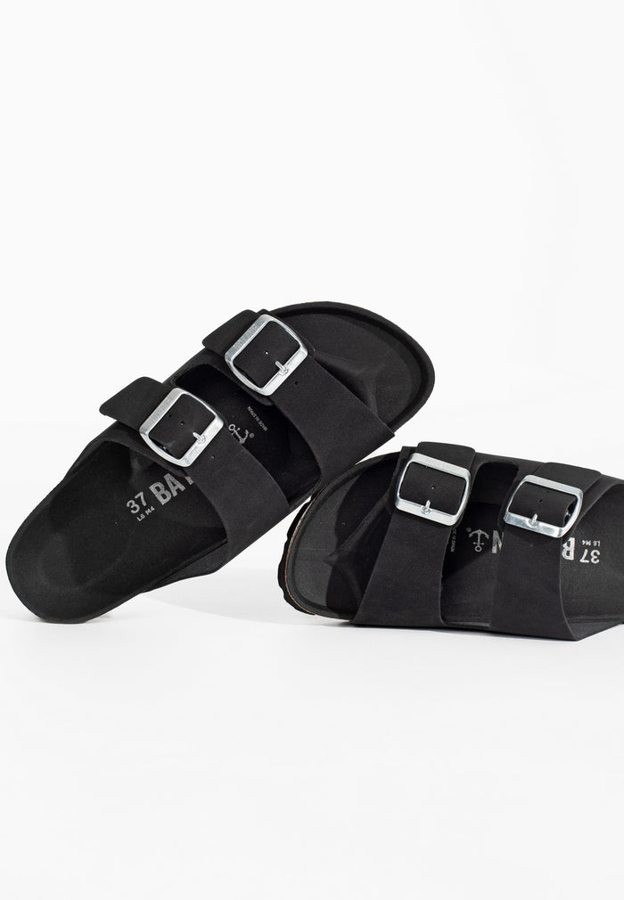 Bayton Sandales 2 Brides Atlas Noir Bayton Femme