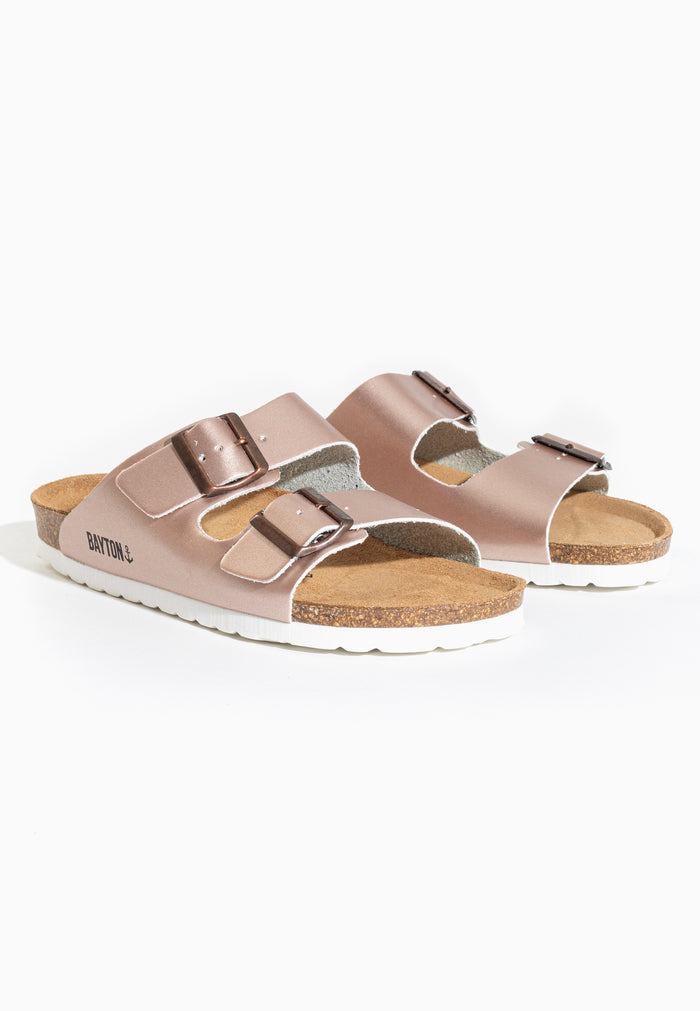 Bayton Sandales 2 Brides Atlas Saumon Bayton Femme