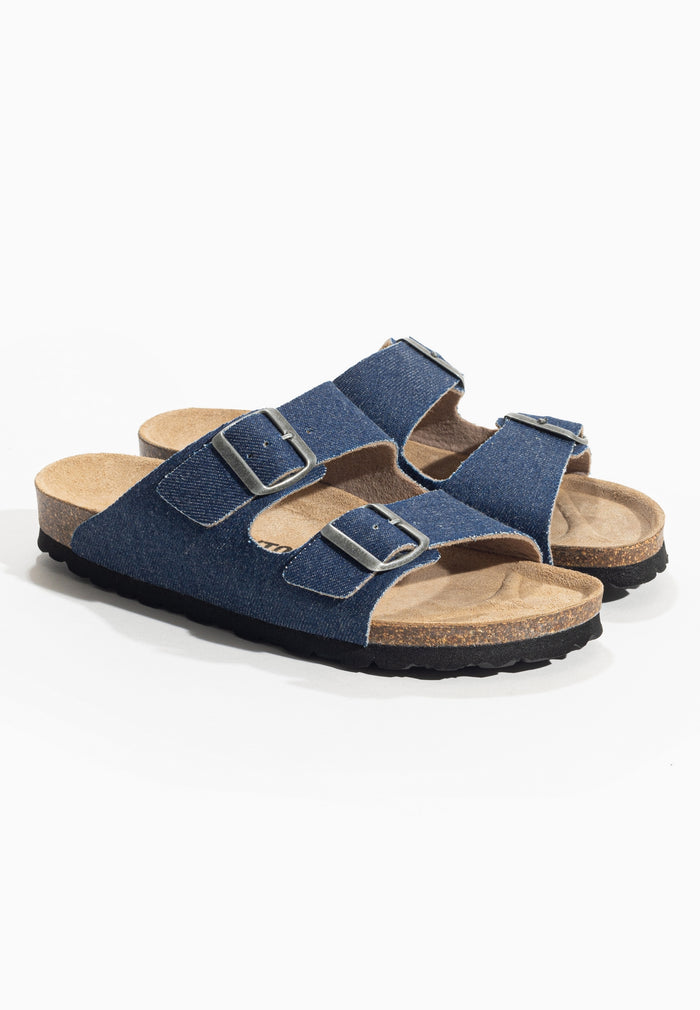 bayton Sandales 2 Brides Baltic Bleu Bayton femme