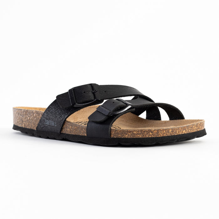 bayton Sandales 2 Brides Cleo Noir Bayton femme