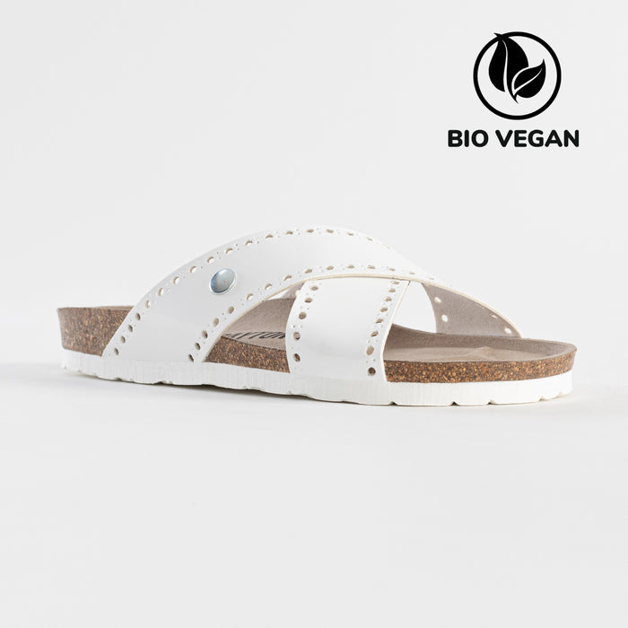 Bayton Sandales 2 Brides Elche Blanc Bayton Femme