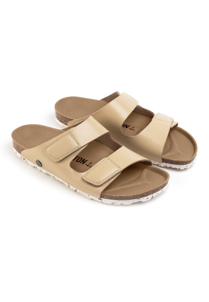 bayton Sandales 2 Brides Marin Beige Bayton Homme