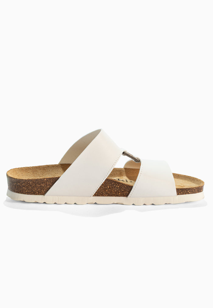 Bayton Sandales 2 Brides Navia Blanc Bayton Femme