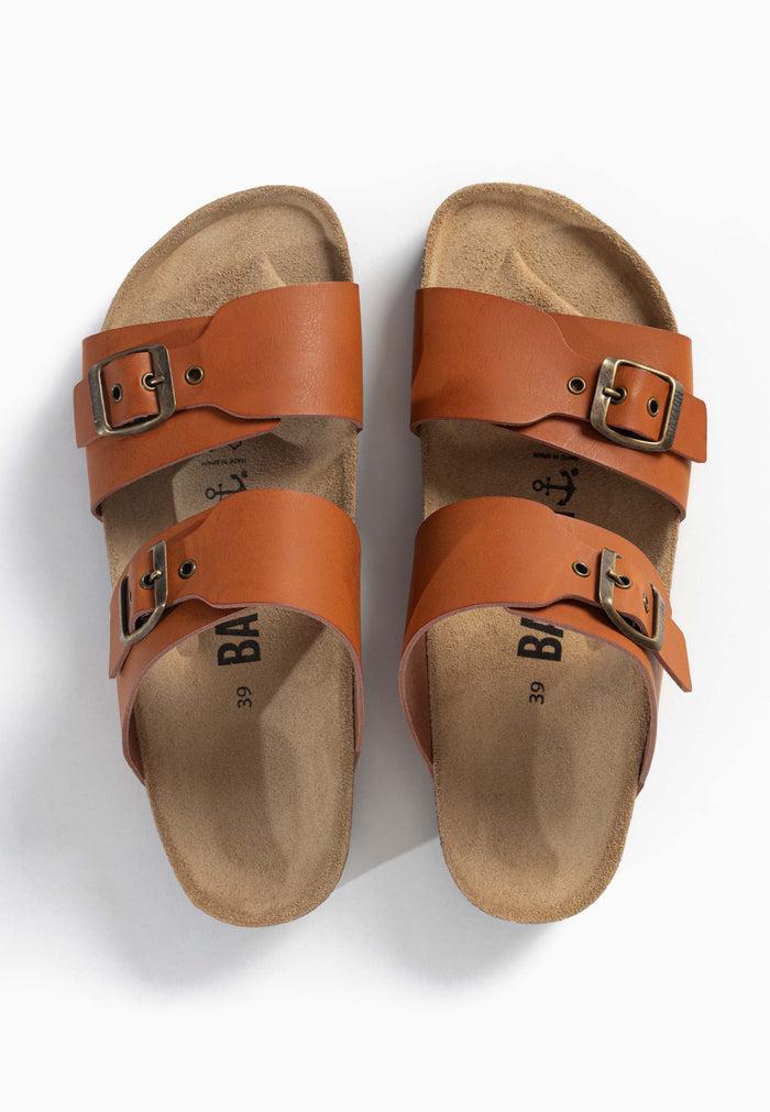 Bayton Sandales 2 Brides Shiba Camel Bayton Femme