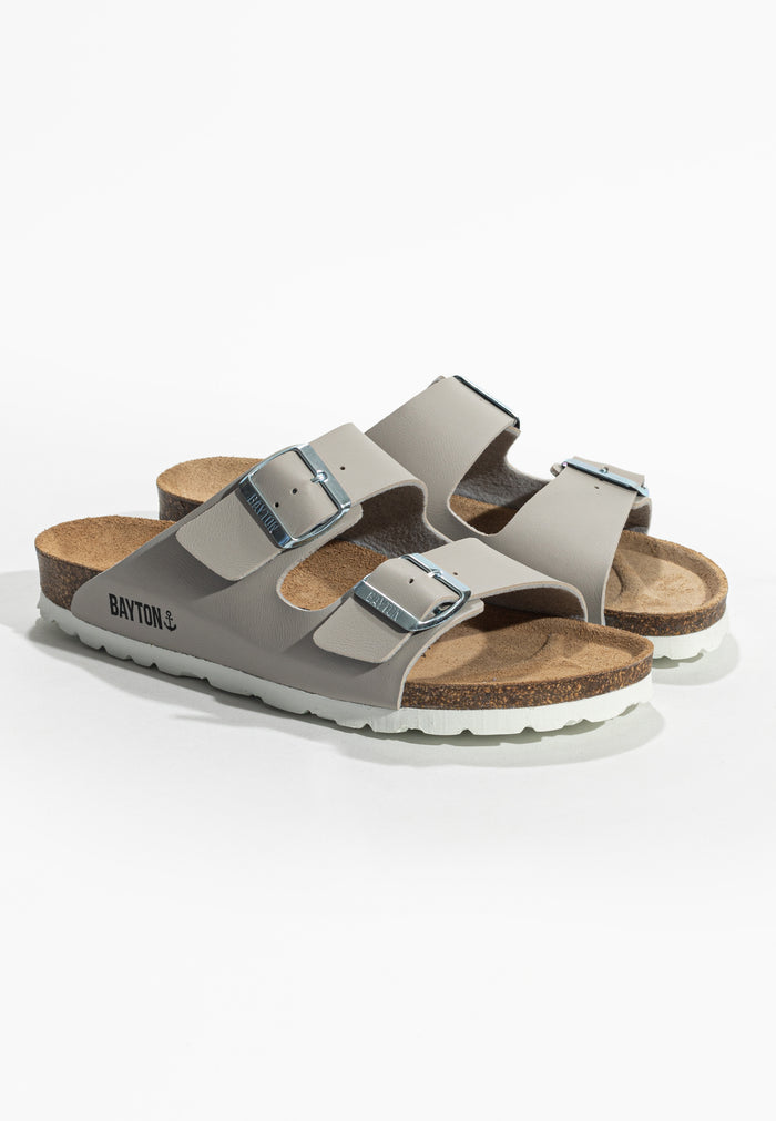 Bayton Sandales 2 Brides Tracy Gris Bayton Femme