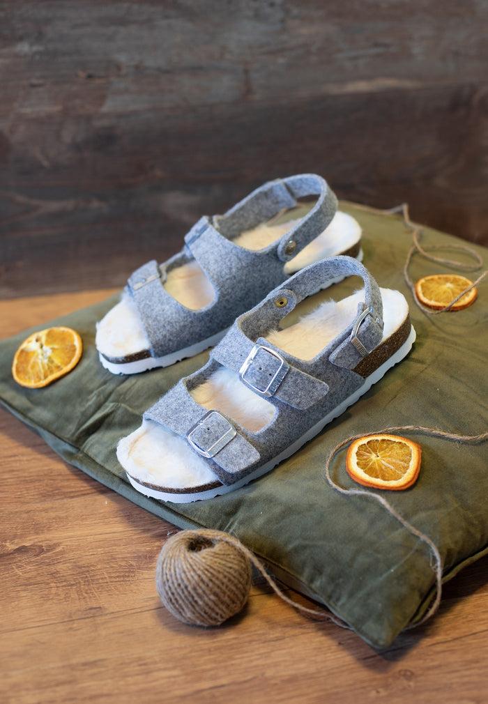 Bayton Sandales Achille Multibrides Gris