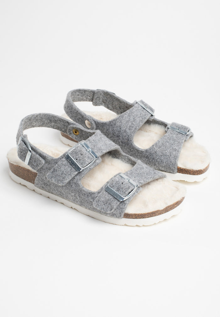Bayton Sandales Achille Multibrides Gris