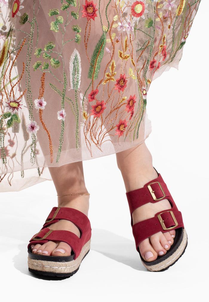 bayton Sandales Alcee Bordeaux Bayton