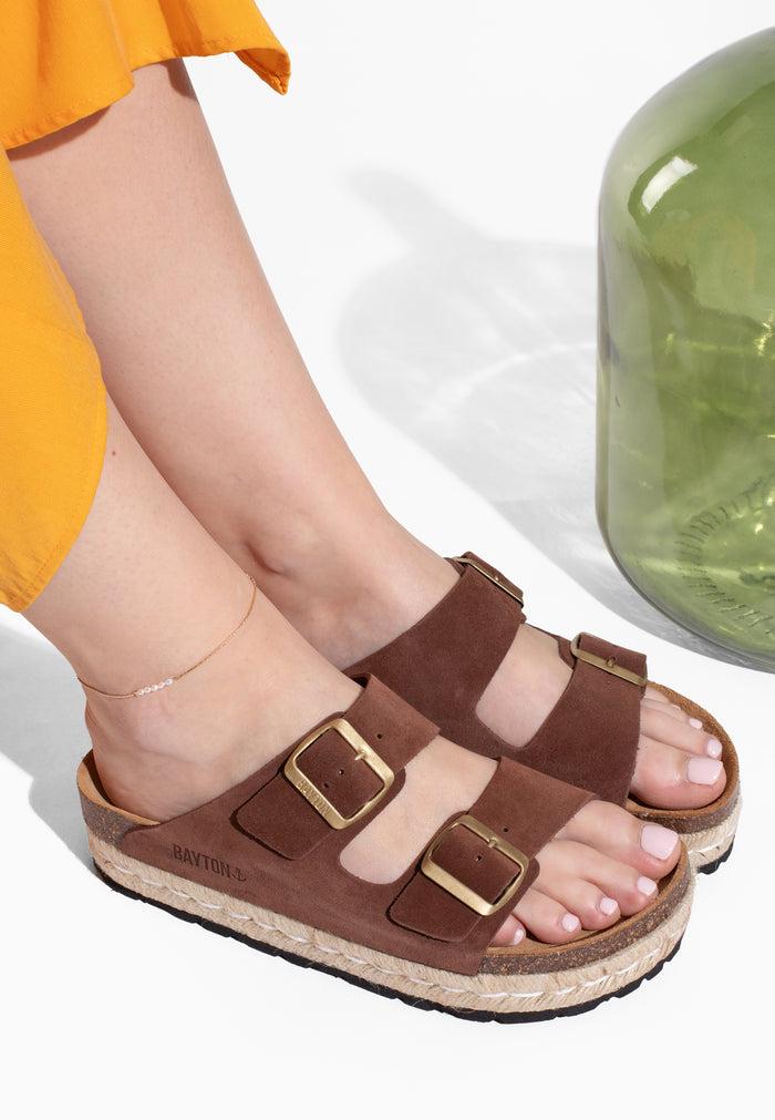 bayton Sandales Alcee Marron Bayton