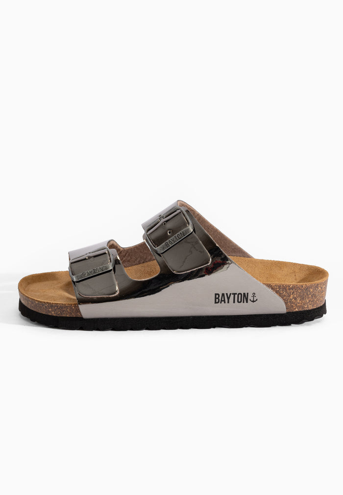 Bayton Sandales Atlas Argent Bayton