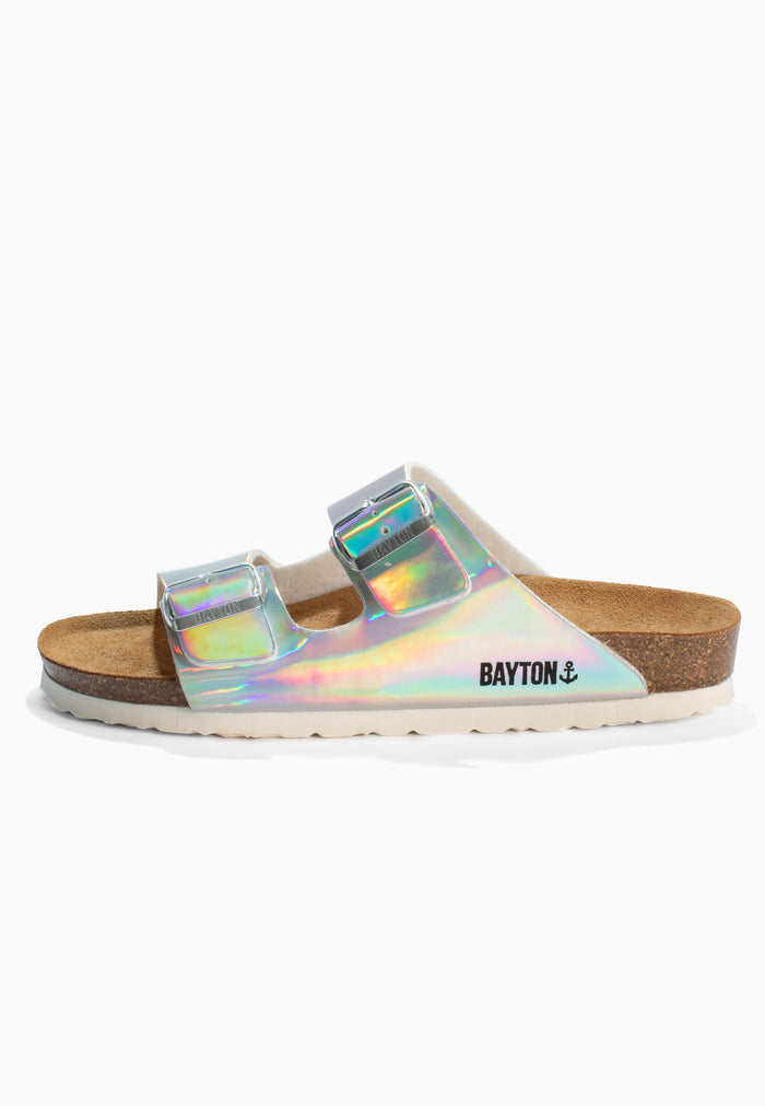 Bayton Sandales Atlas Argent Bayton