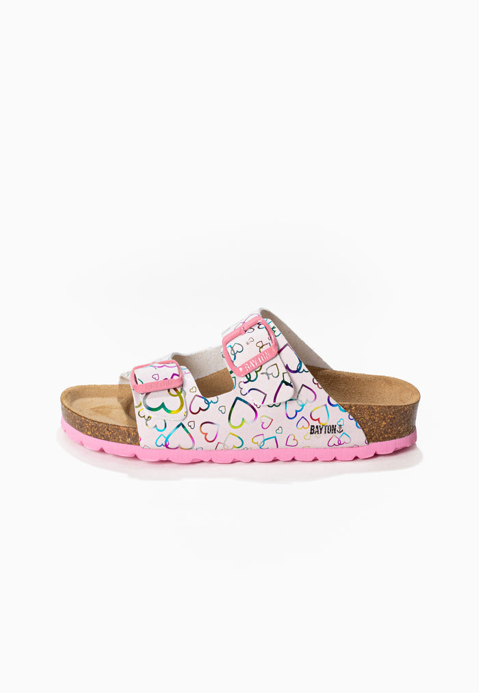 Bayton Sandales Atlas Blanc 2 Brides Bayton Enfant