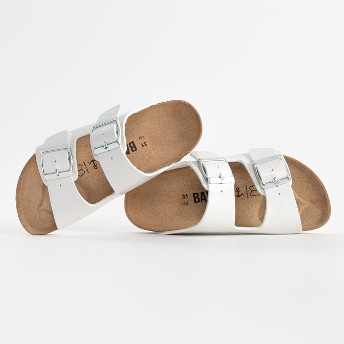 Bayton Sandales Atlas Blanc 2 Brides Bayton Enfant