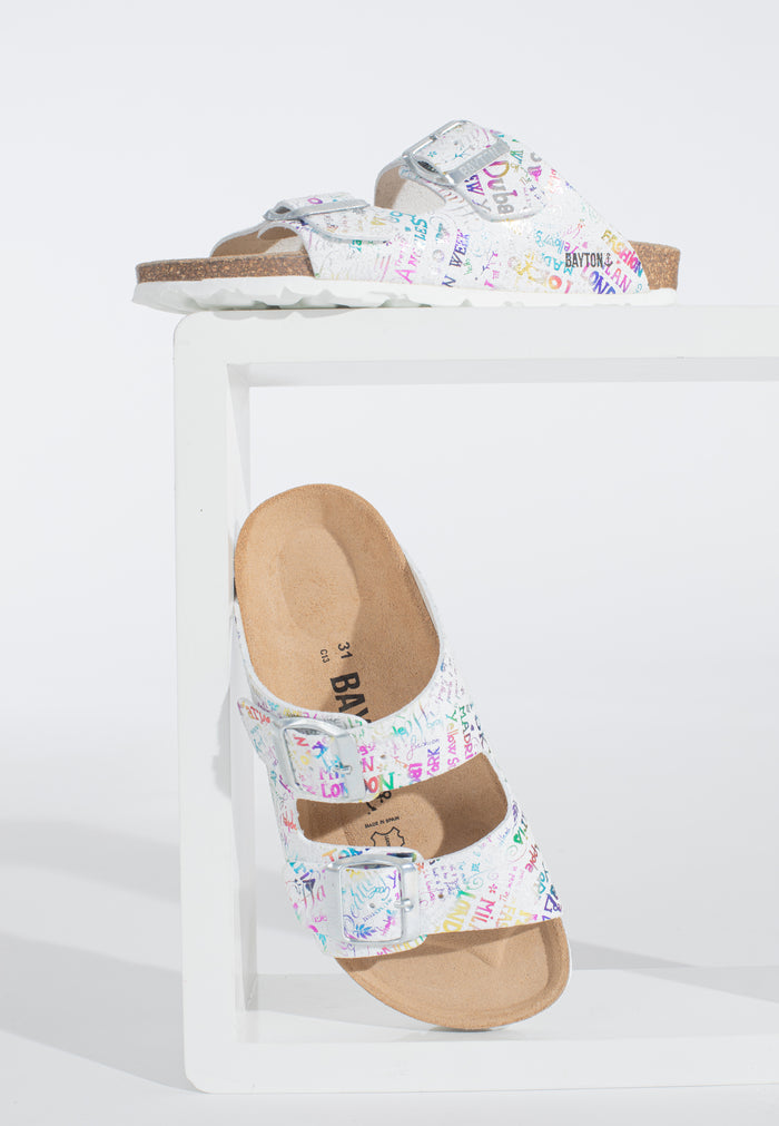 bayton Sandales Atlas Blanc Bayton enfant