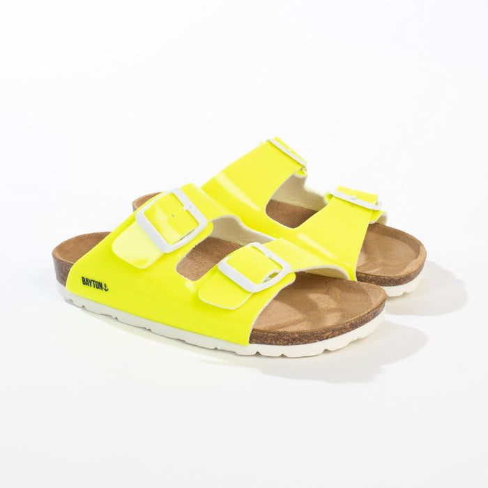 Bayton Sandales Atlas Jaune 2 Brides Bayton Enfant