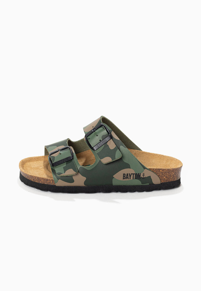 Bayton Sandales Atlas Kaki Camouflage Bayton