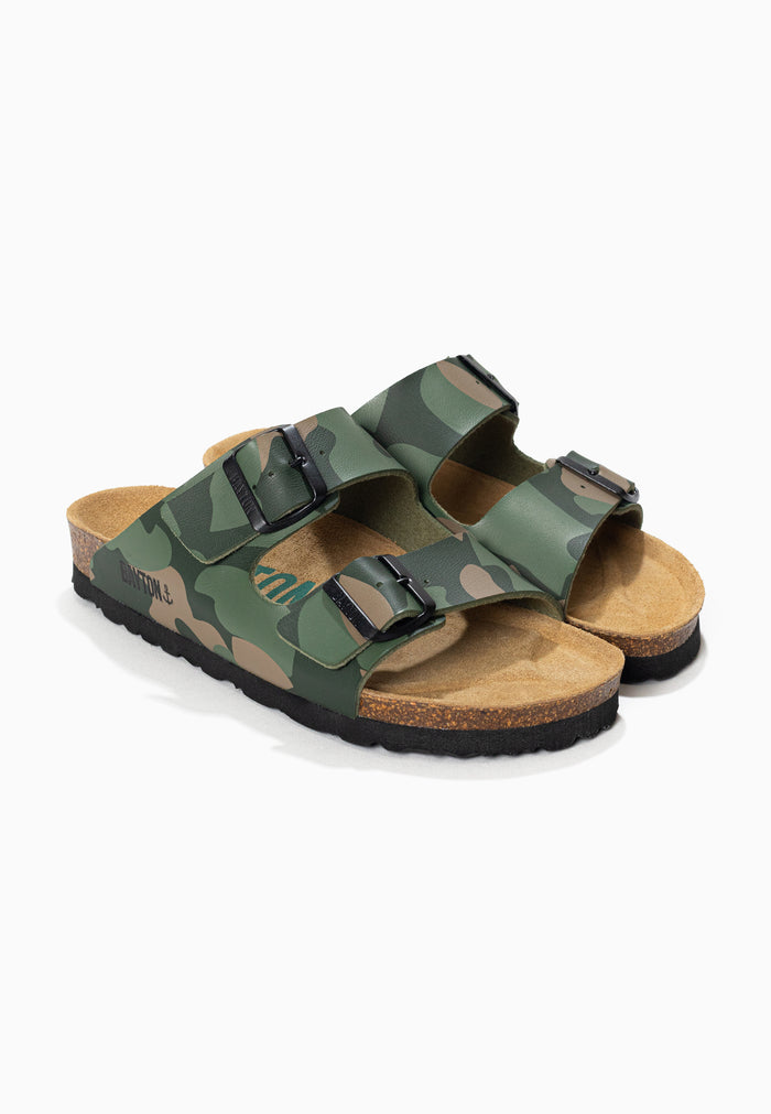 bayton Sandales Atlas Kaki camouflage Bayton