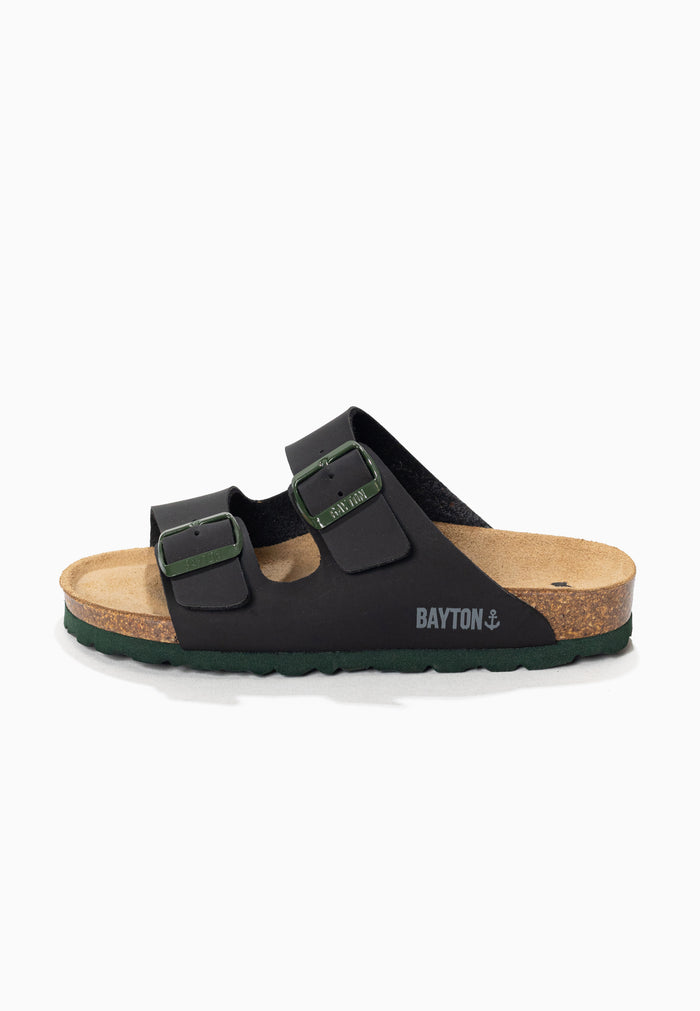 Bayton Sandales Atlas Noir 2 Brides Bayton Enfant