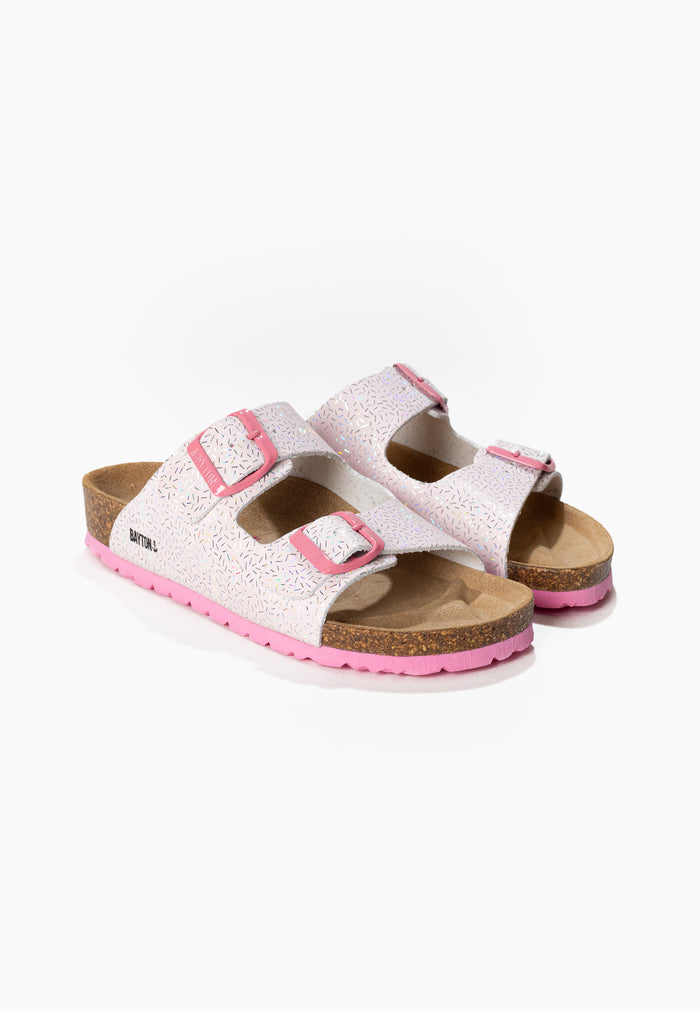 bayton Sandales Atlas Rose 2 brides Bayton enfant