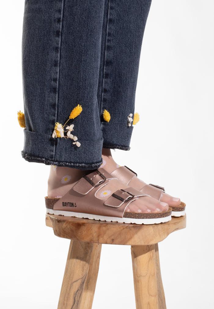 Bayton Sandales Atlas Rose Gold Bayton