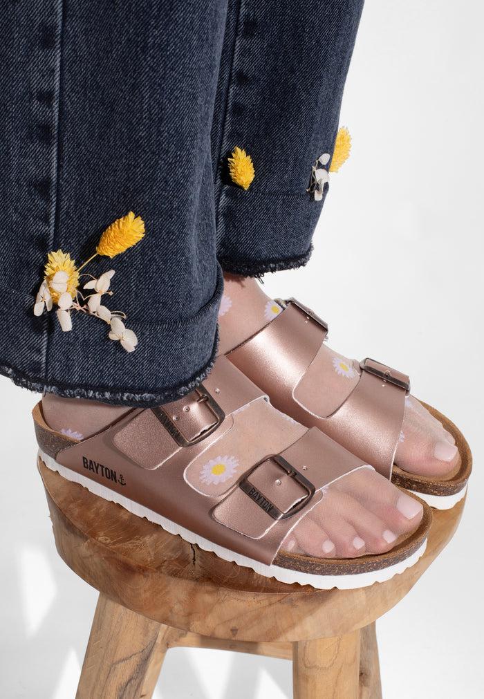 bayton Sandales Atlas Rose Gold Bayton