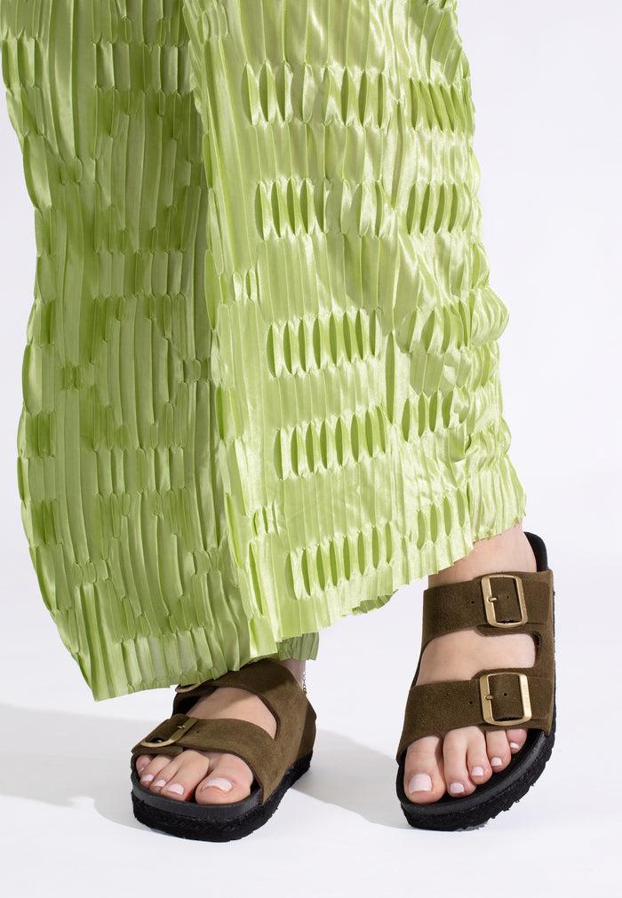 bayton Sandales Benalla Kaki Bayton