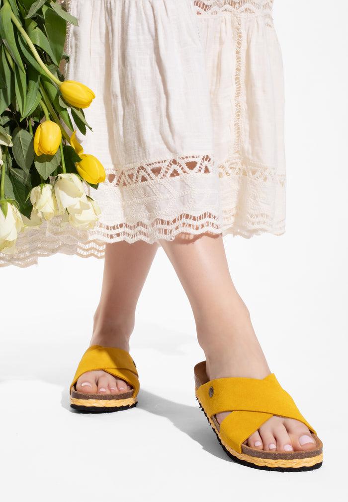 Bayton Sandales Burgos Jaune Bayton