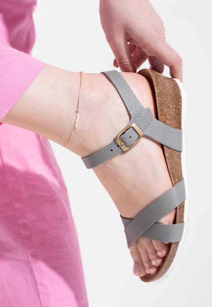 bayton Sandales Canberra Gris Bayton