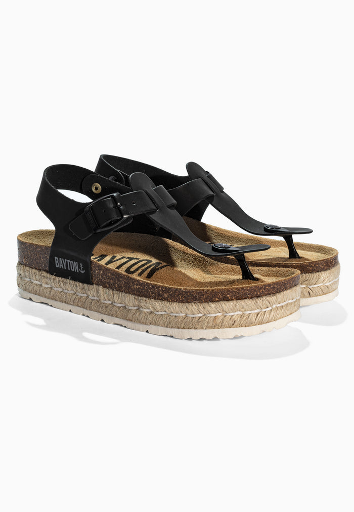 bayton Sandales Celiane Noir Bayton