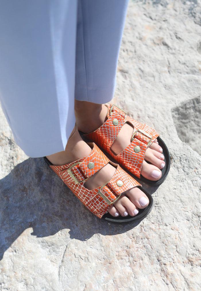 bayton Sandales Cezanne Orange Bayton