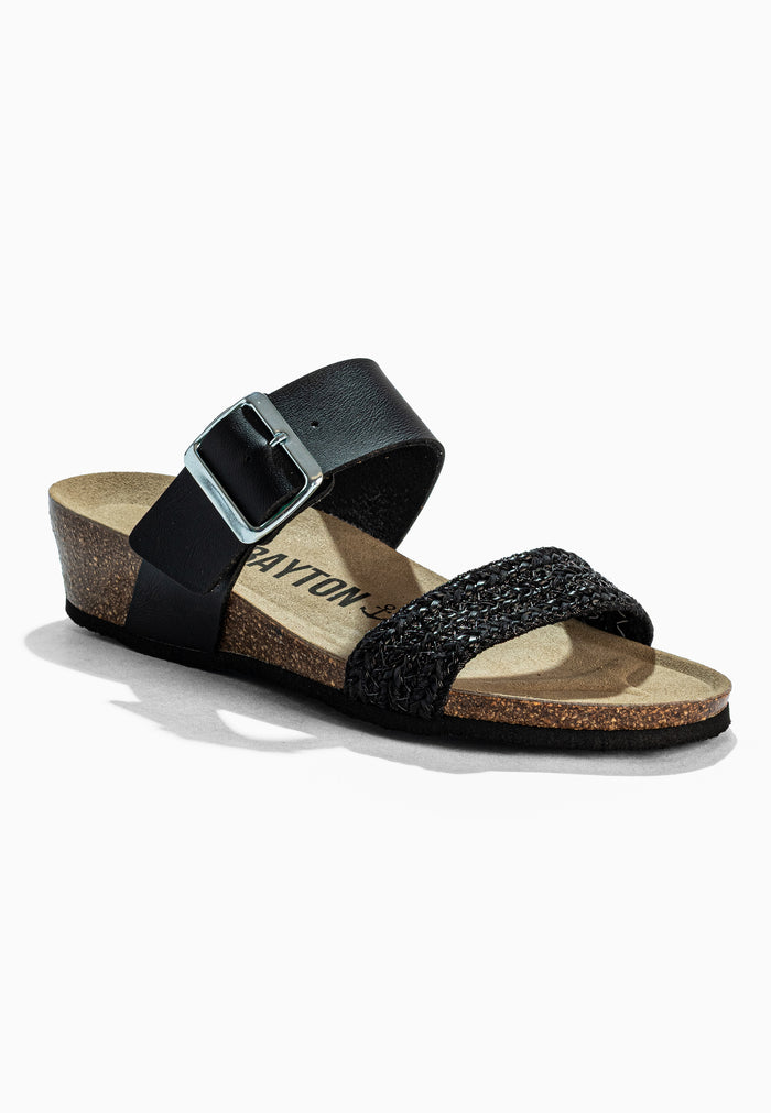 Bayton Sandales Cos Noir Bayton