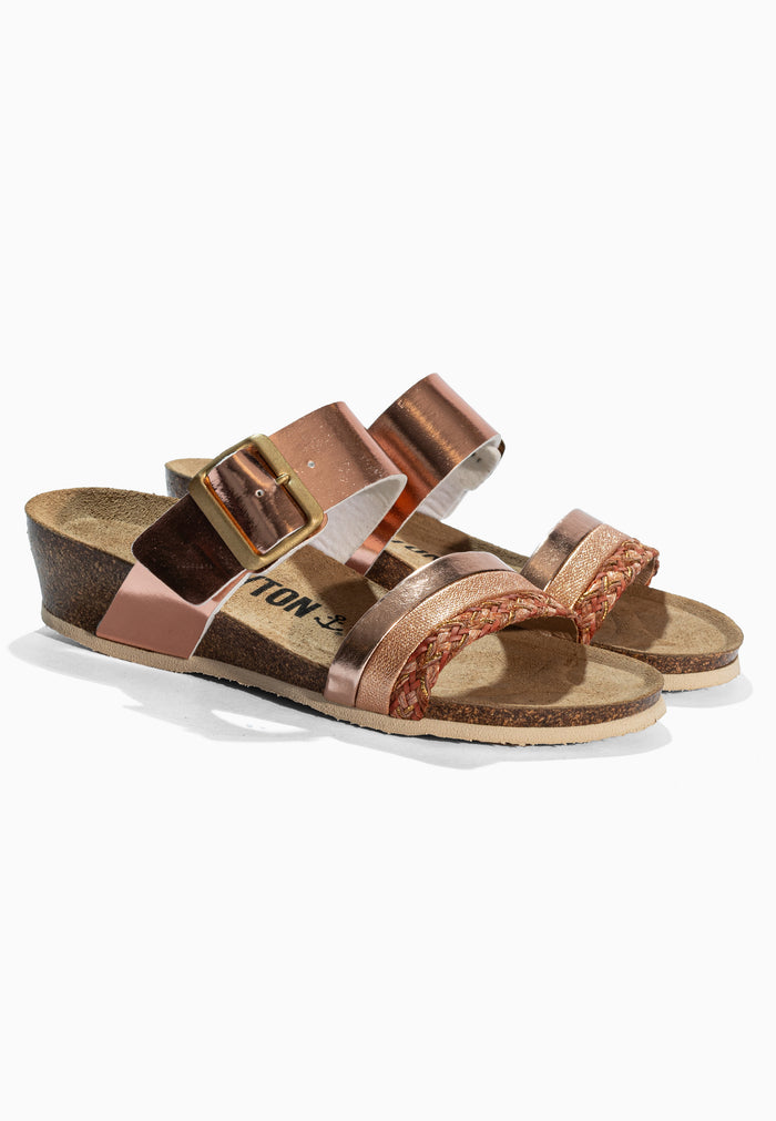 Bayton Sandales Cos Rose Gold Bayton