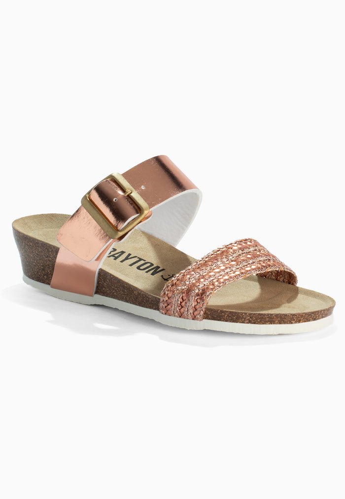 Bayton Sandales Cos Rose Gold Bayton