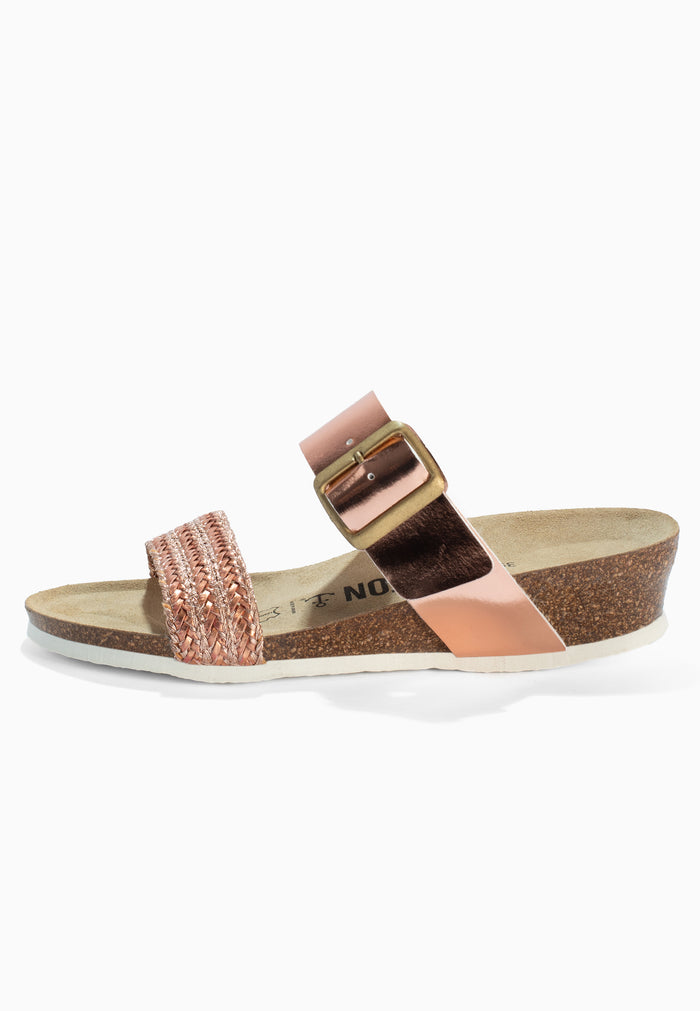Bayton Sandales Cos Rose Gold Bayton