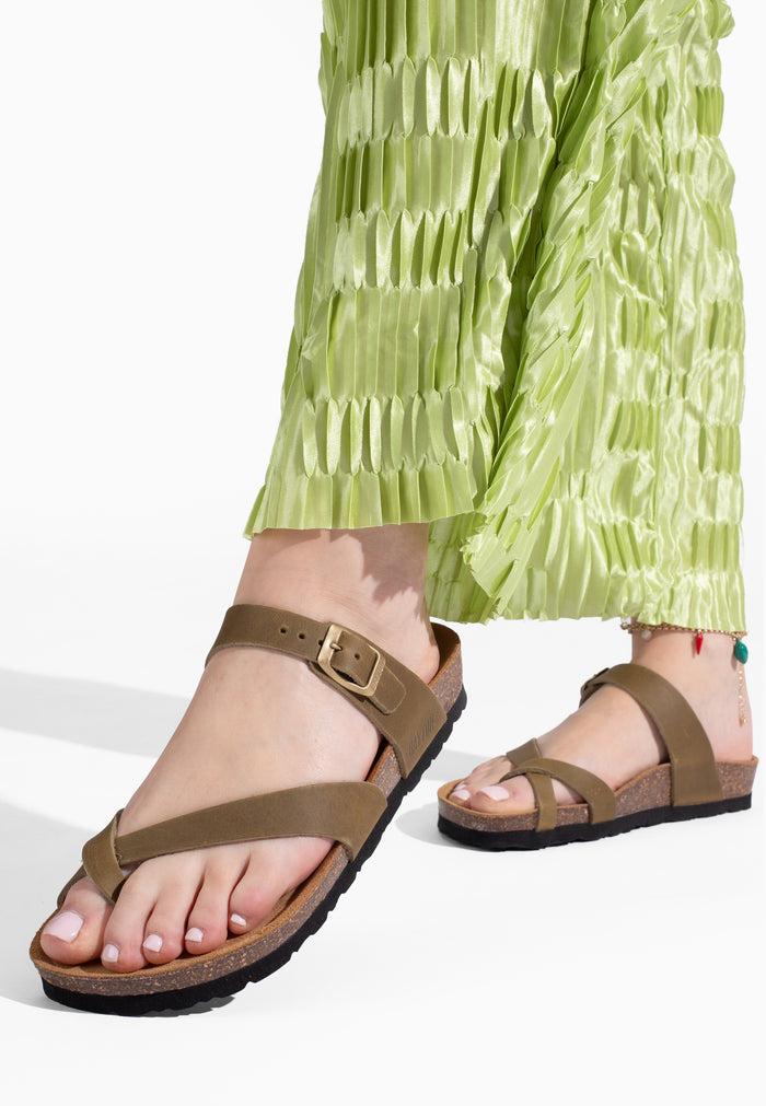 bayton Sandales Diane Kaki Bayton