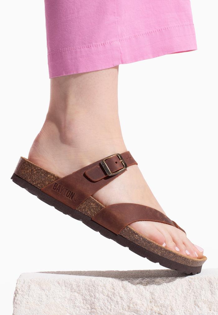 bayton Sandales Diane Marron Bayton