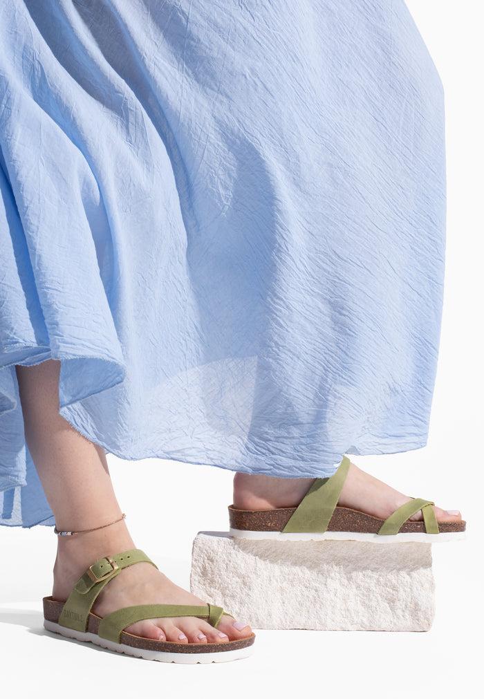 Bayton Sandales Diane Vert Bayton