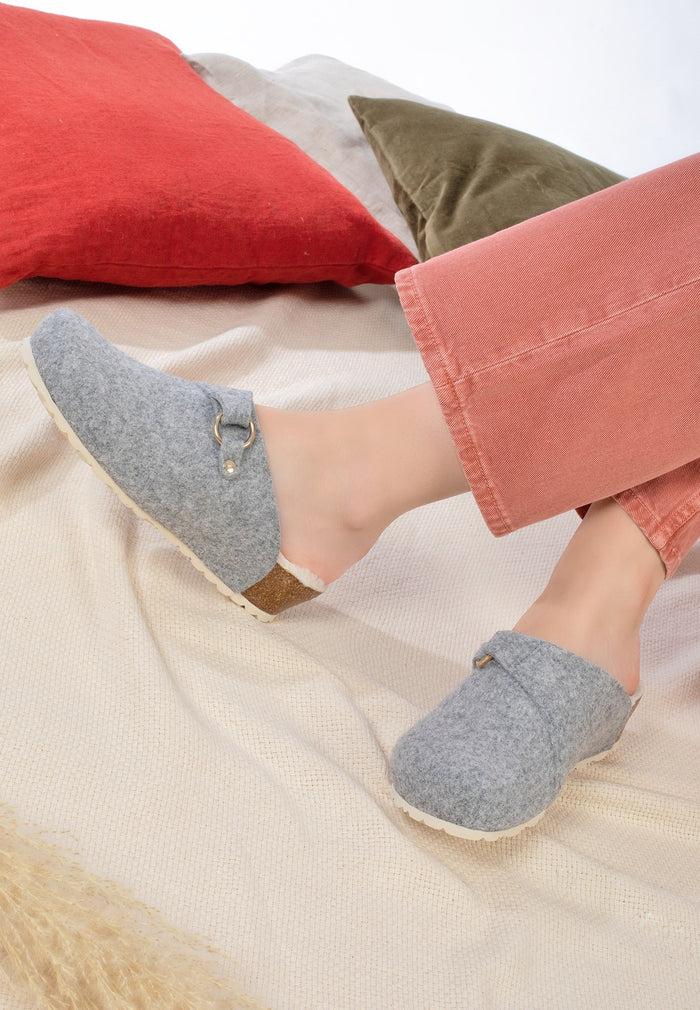 bayton Sandales Edimbourg Gris